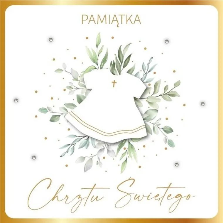 Armin Style, karnet, chrzest, 140-140 mm