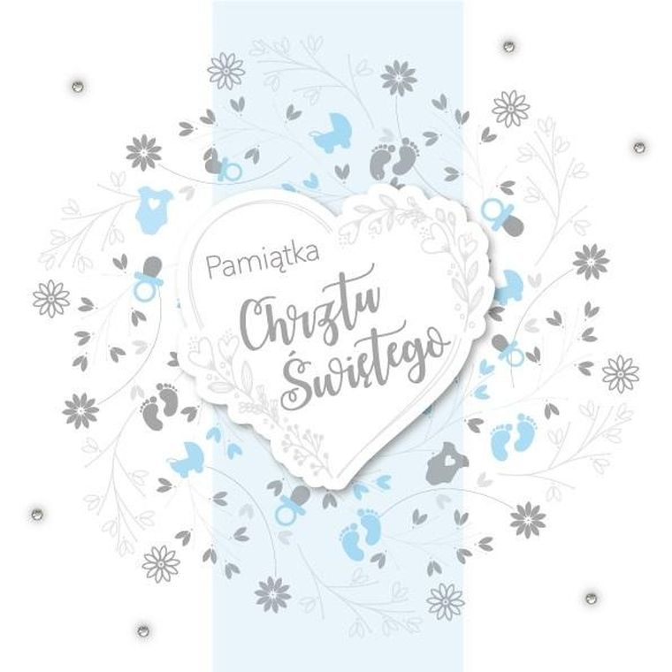 Armin Style, karnet, Chrzest, 150-150 mm