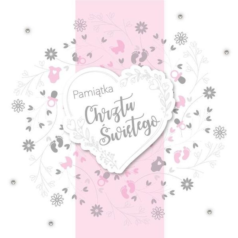 Armin Style, karnet, Chrzest, 150-150 mm