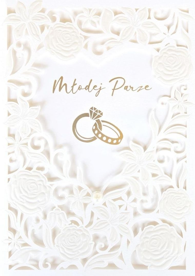 Armin Style, karnet Ślub laser KP-284