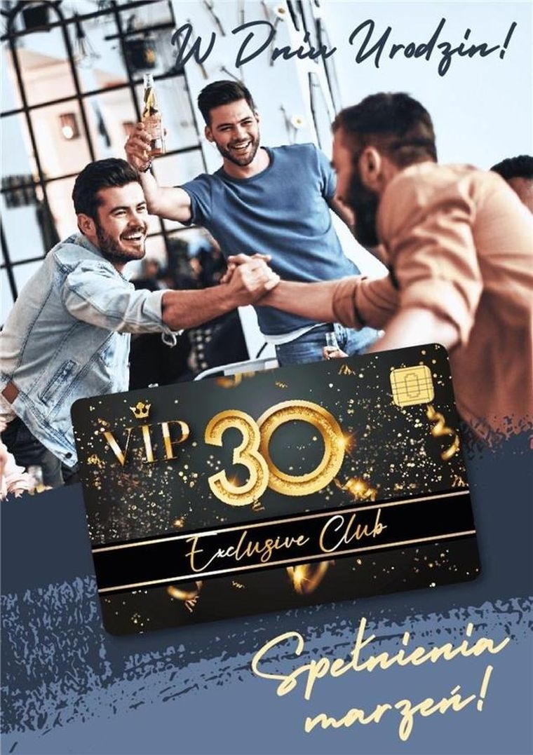 Armin Style, karnet z kopertą, Urodziny 30, 120-170 mm