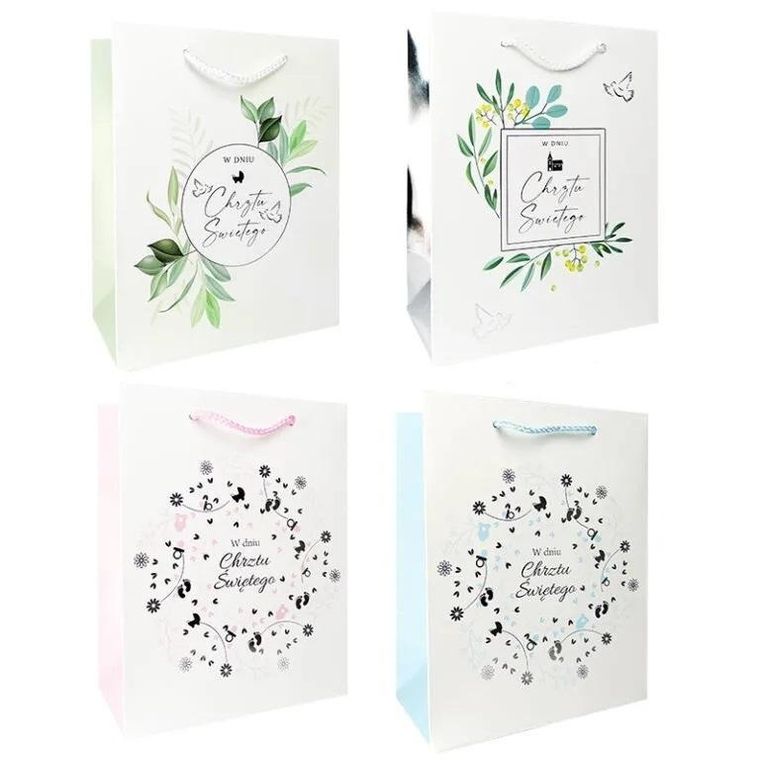 Armin Style, torba prezentowa, Chrzest M, 1 szt.