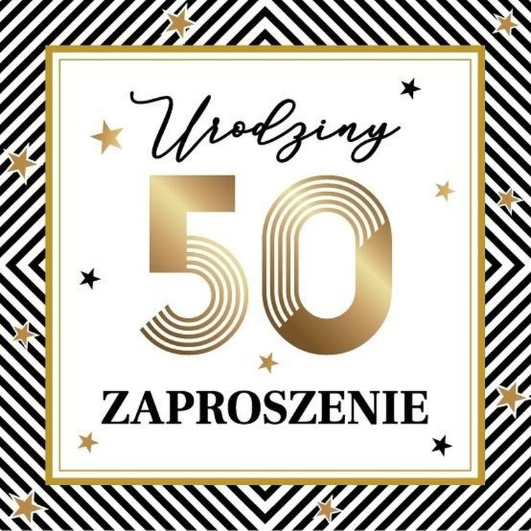 Armin Style, zaproszenie urodzinowe, 10 szt.