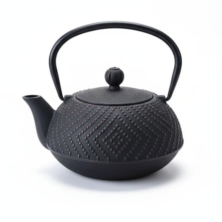 Aromelio, Kamin, czajnik żeliwny z zaparzaczem, 900 ml