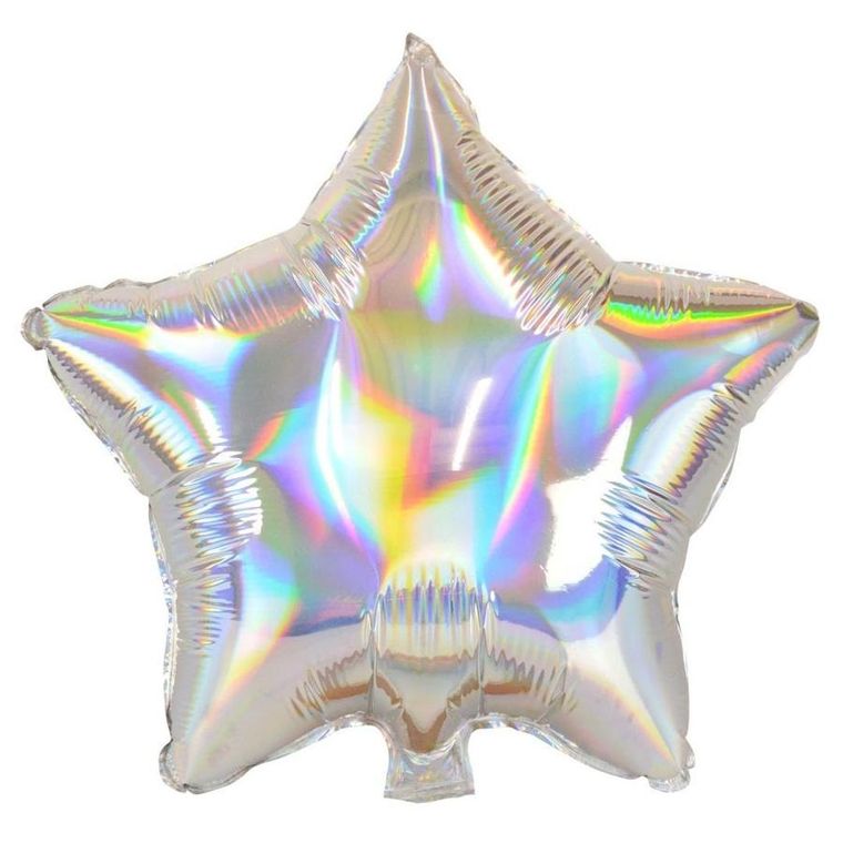 Arpex, balon foliowy, gwiazda opalizująca, 45 cm