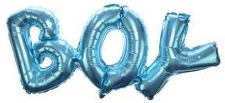 Arpex, balon foliowy, napis Boy