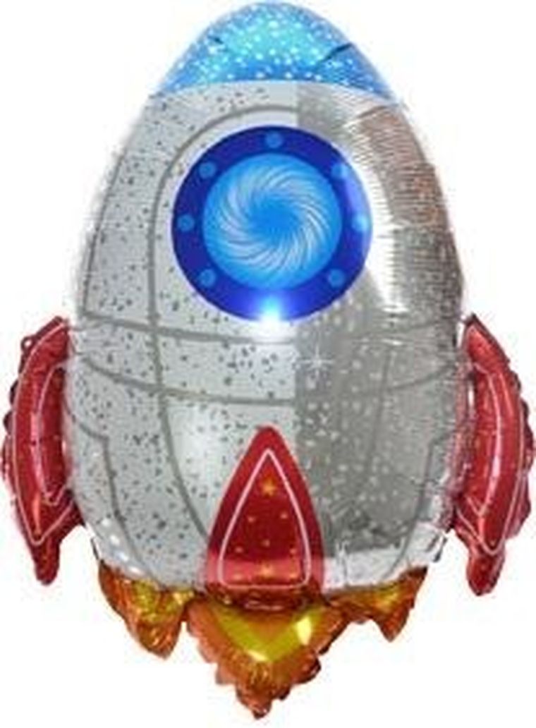 Arpex, balon foliowy, rakieta, 53 cm