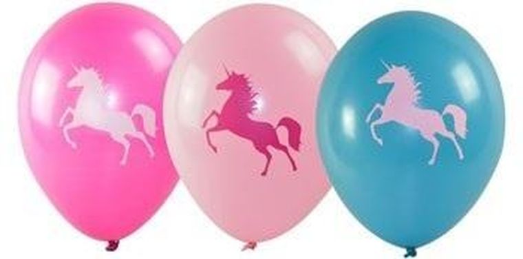 Arpex, balony, jednorożec, 6 szt.