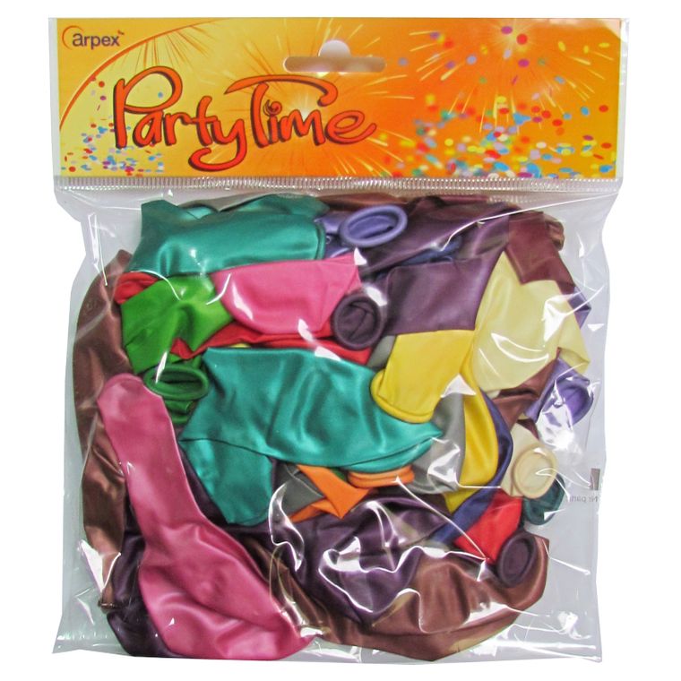 Arpex, balony metaliczne, 50 szt.