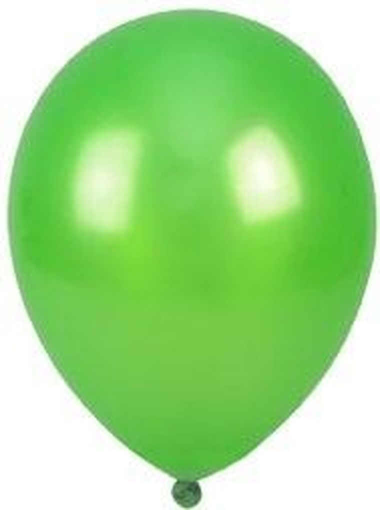 Arpex, balony metalizowane, ciemnozielone, 25 cm, 100 szt.