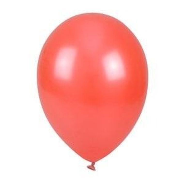 Arpex, balony metalizowane, czerwone, 25 cm, 100 szt.