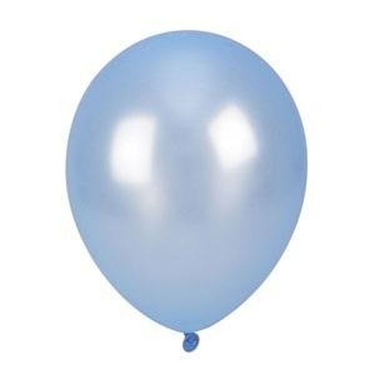 Arpex, balony metalizowane, niebieskie, 25 cm, 100 szt.