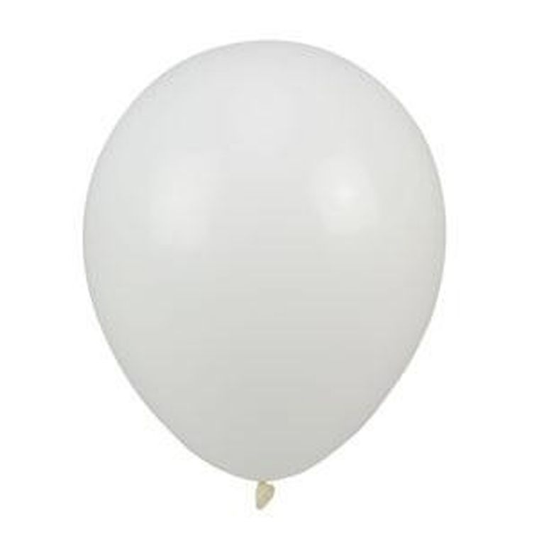 Arpex, balony pastelowe, białe, 30 cm, 100 szt.