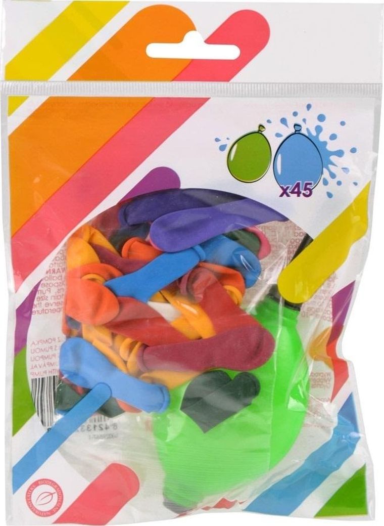 Arpex, balony wodne z pomką, 45 szt.