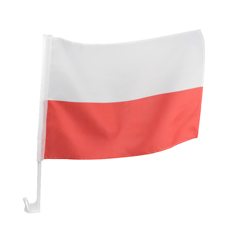 Arpex, Biało-Czerwoni, flaga kibica na samochód