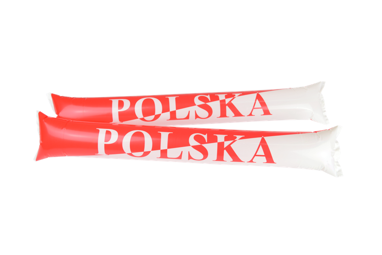 Arpex, Biało-Czerwoni, pałeczki dmuchane, 2 szt.