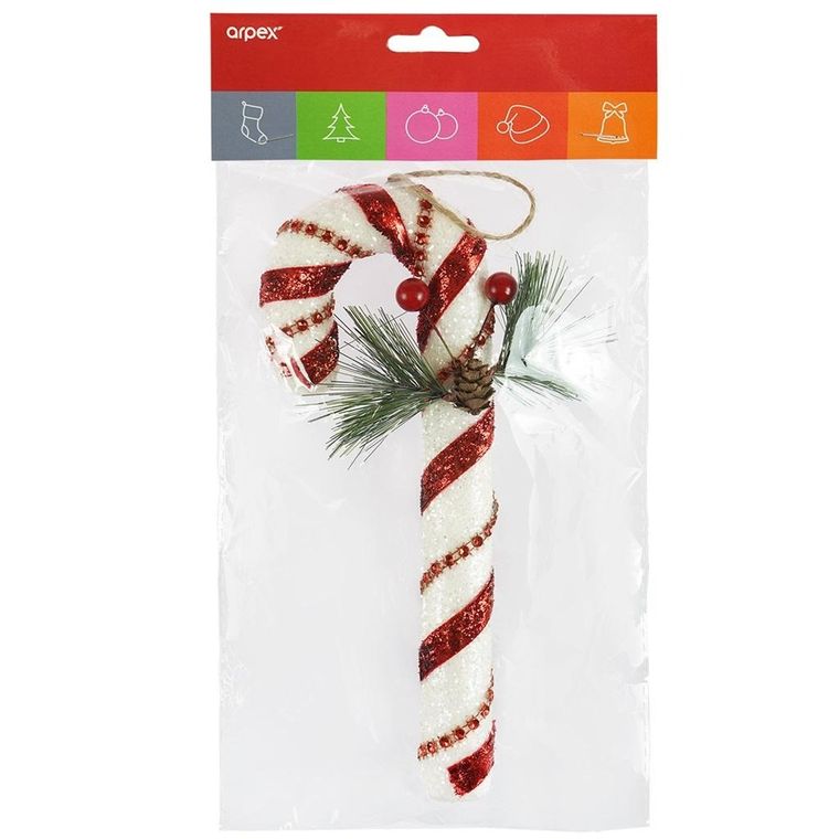 Arpex, brokatowa laska choinkowa