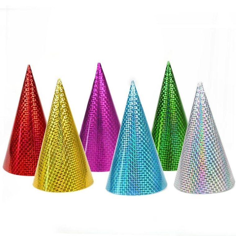 Arpex, czapeczka holograficzna, 23 cm, 1 szt.