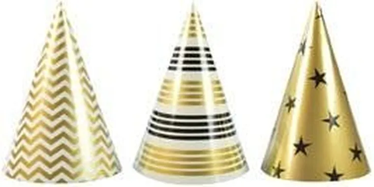 Arpex, czapeczki, Celebrate, 3 szt.