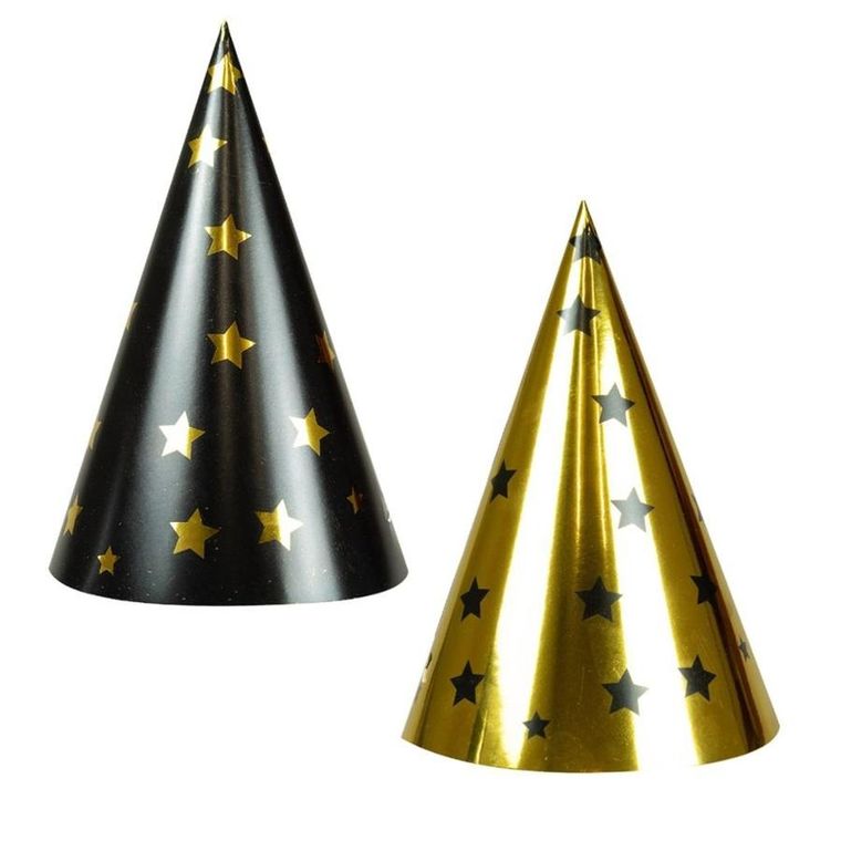 Arpex, czapeczki, glam party, 4 szt.