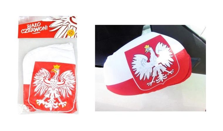 Arpex, flaga na lusterka