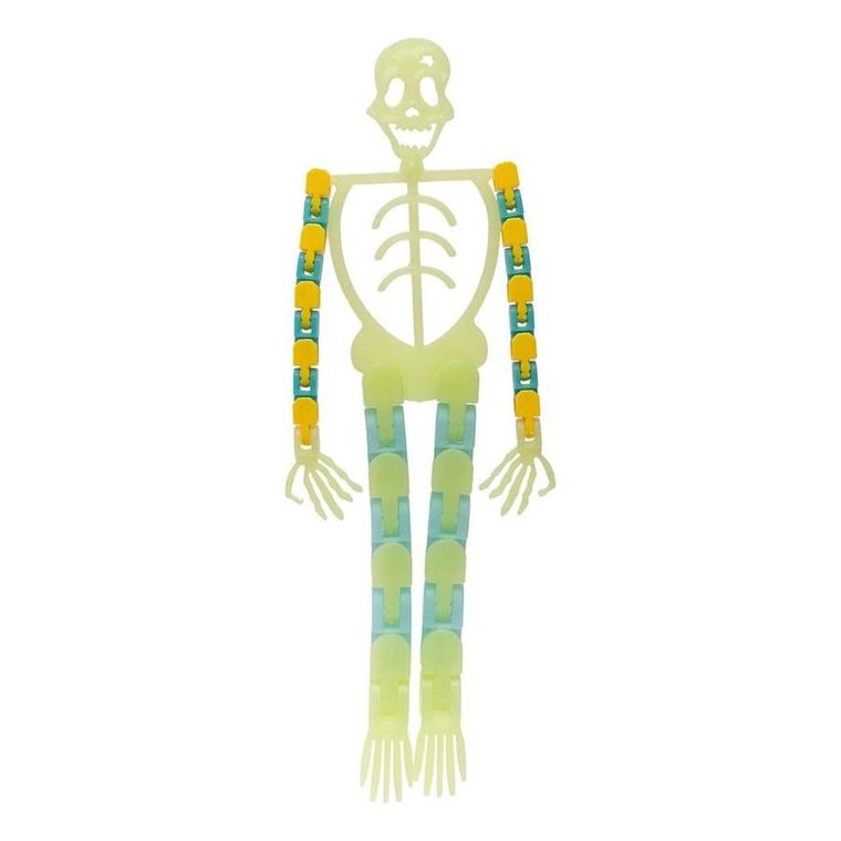 Arpex, giętki szkielet, świecący w ciemności