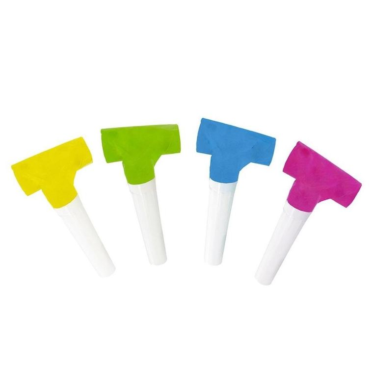 Arpex, gwizdki, neonowe, 6 szt.