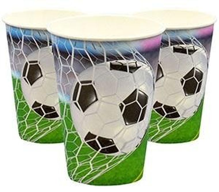 Arpex, kubki papierowe, Gol, 8 szt.