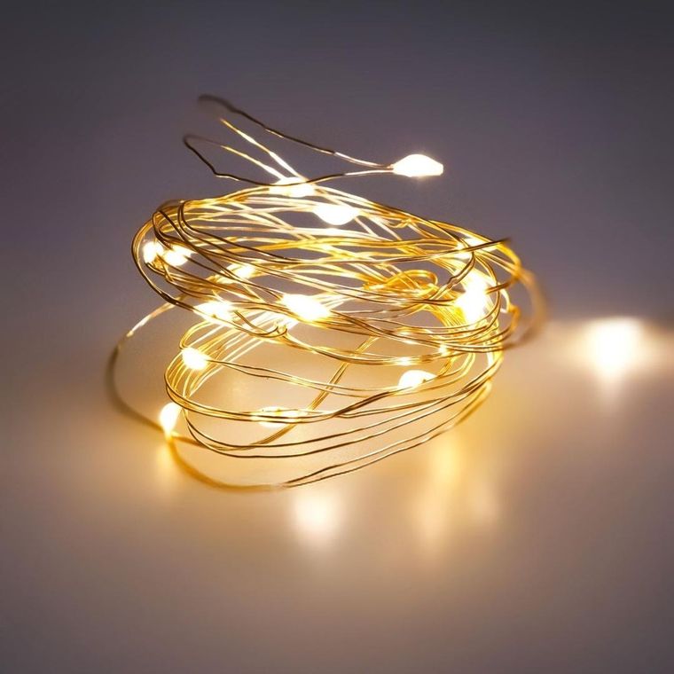 Arpex, lampki LED na druciku, 20 lampek