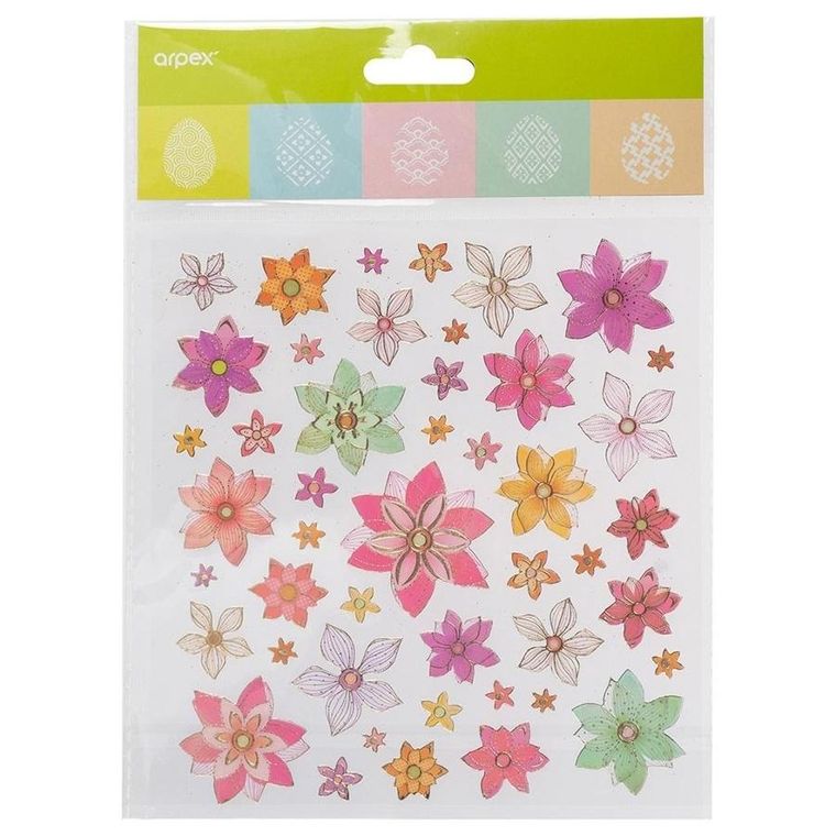 Arpex, naklejki, kwiatki