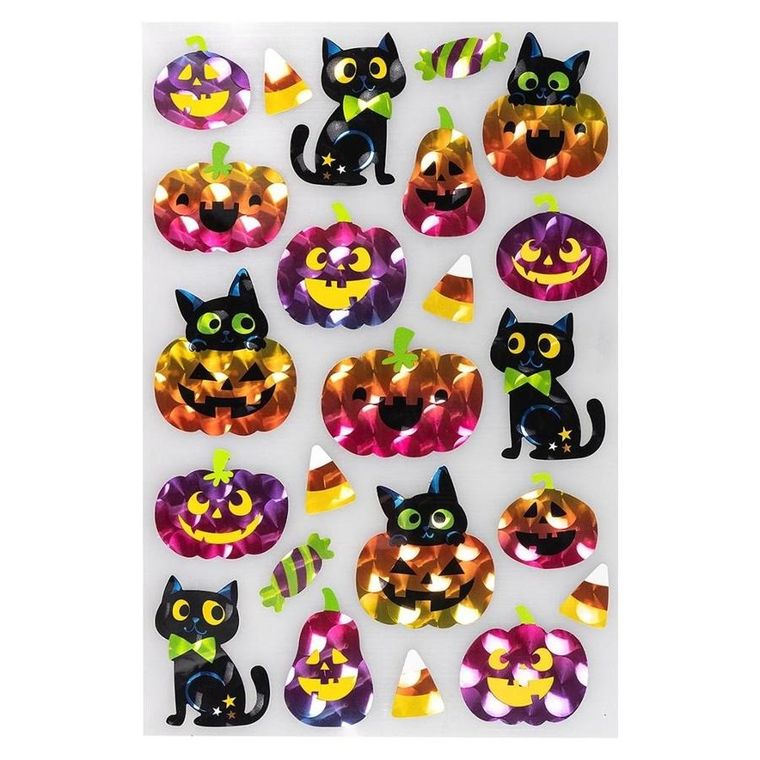 Arpex, naklejki metalizowane, Halloween