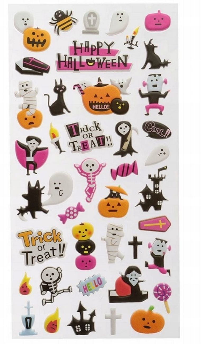 Arpex, naklejki piankowe, halloween