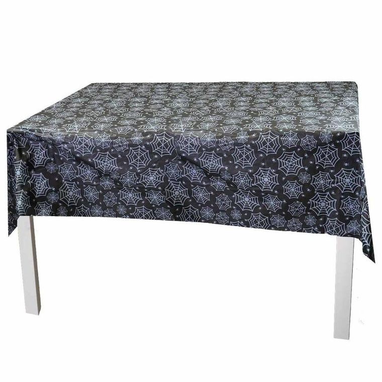Arpex, obrus z nadrukiem pajęczyny