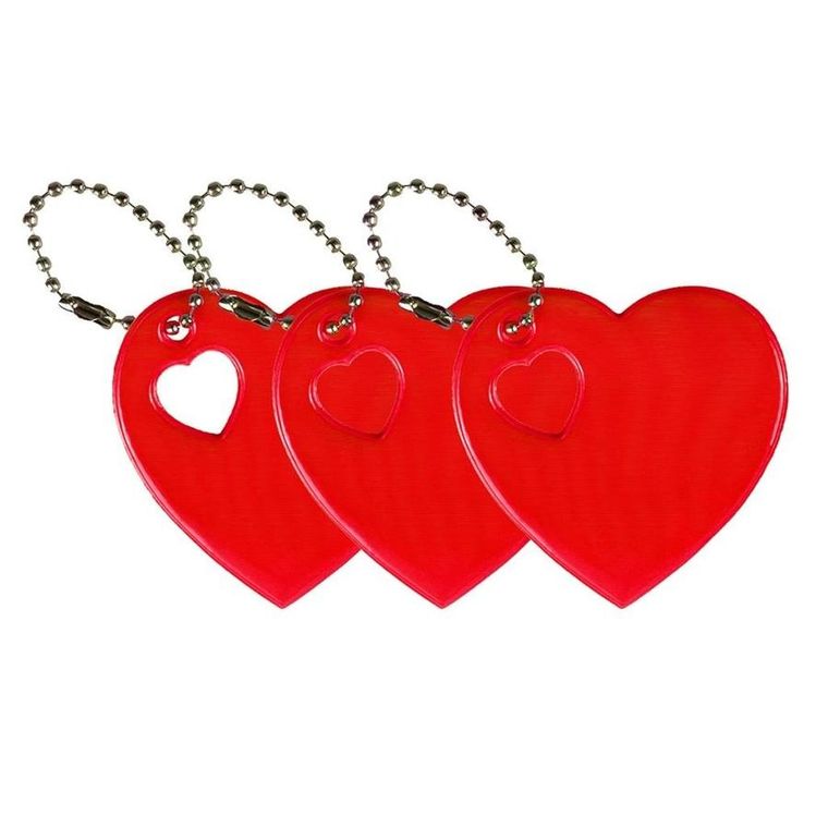 Arpex, odblaskowe breloczki, 3 szt.