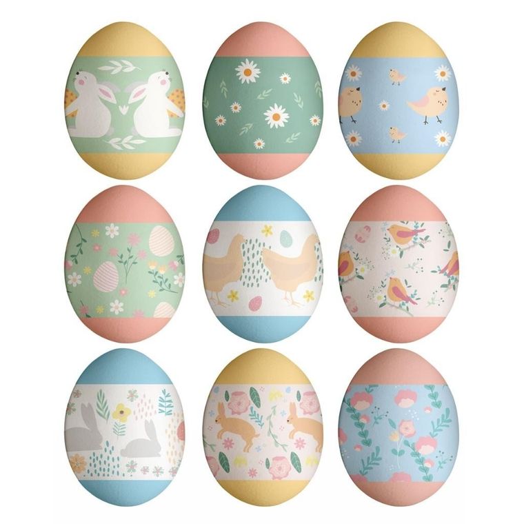 Arpex, owijki termokurczliwe na jajka, 9 szt.