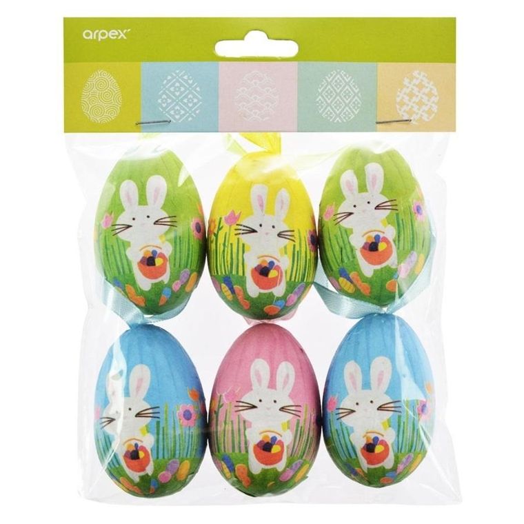 Arpex, pisanki w woreczku, 6 szt.