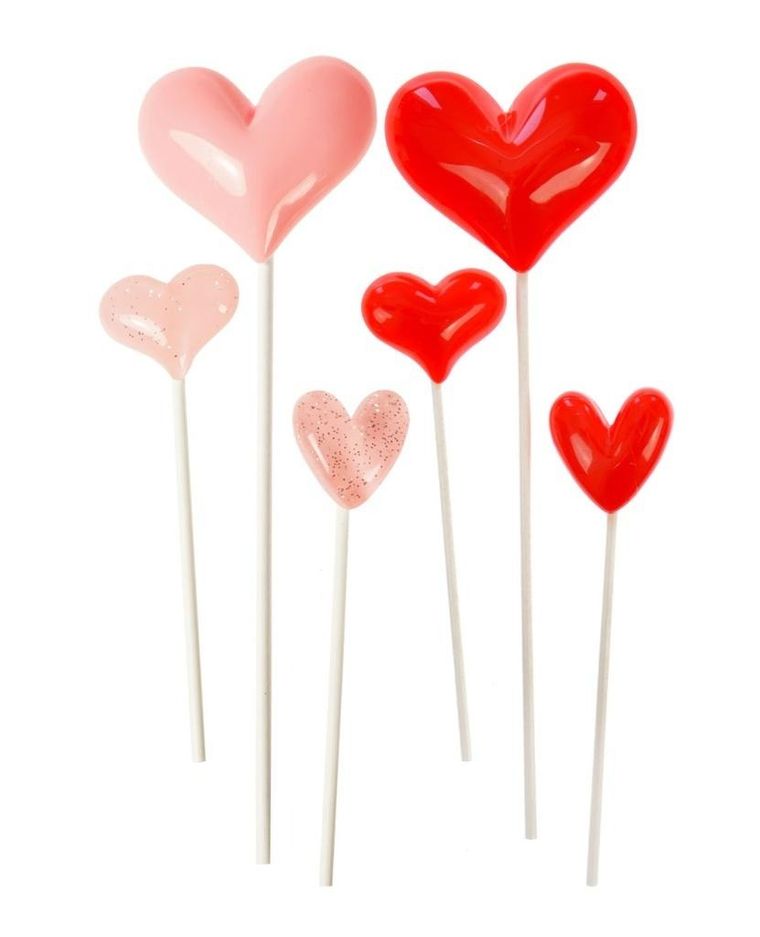 Arpex, serduszka na patyczku, 3 szt.