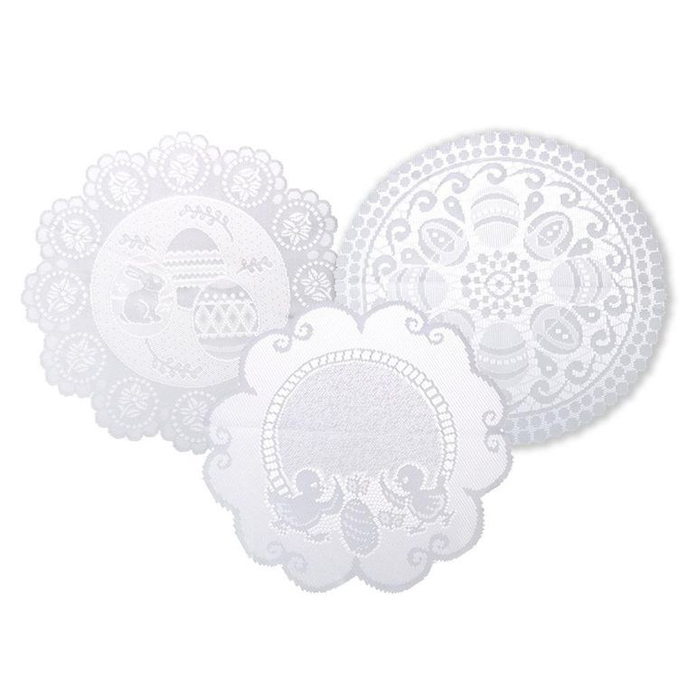 Arpex, serwetka na koszyczek z ażurowym wzorem