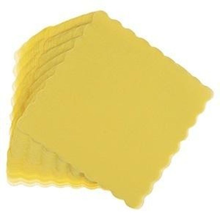 Arpex, serwetki gastronomiczne, żółte, 15-15 cm, 120 szt.