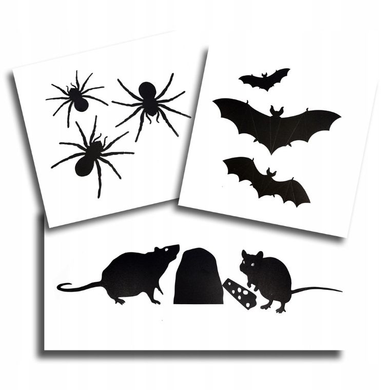Arpex, Straszydła Ścienne, ozdoby halloweenowe samoprzylepne