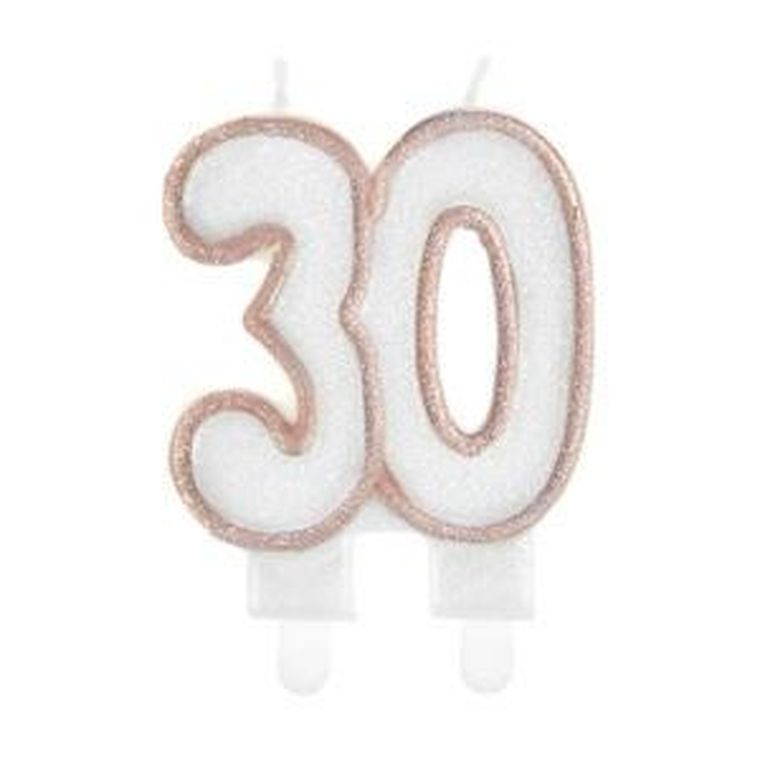 Arpex, świeczka jubileuszowa, liczba 30