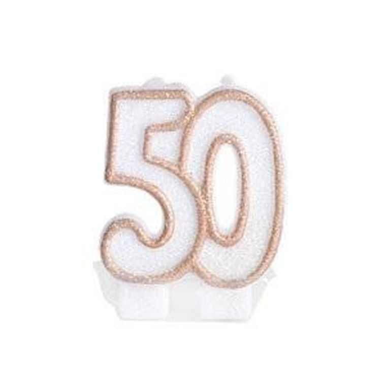 Arpex, świeczka jubileuszowa, liczba 50