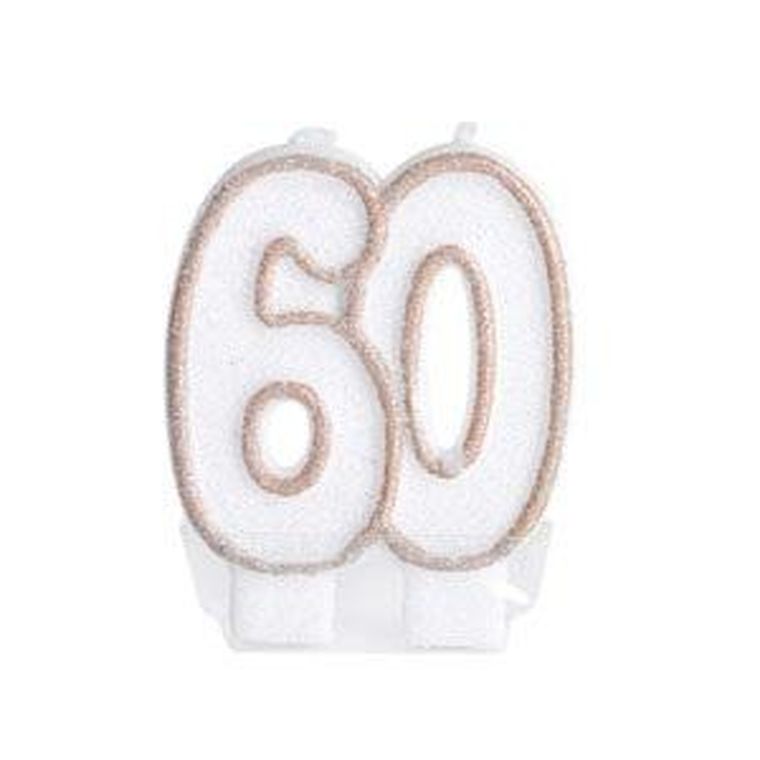 Arpex, świeczka jubileuszowa, liczba 60