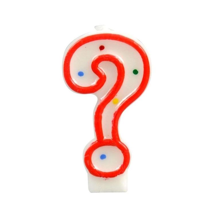 Arpex, świeczka, pytajnik kropki