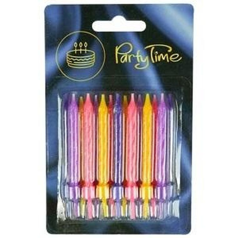 Arpex, świeczki urodzinowe, kolor, 15 szt.