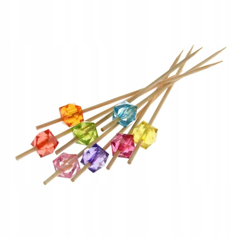 Arpex, szpilki do koreczków z kryształkami, 24 szt.