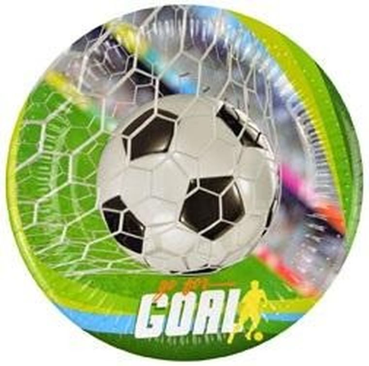 Arpex, talerze papierowe, Gol, 18 cm, 8 szt.