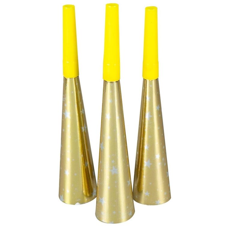 Arpex, trąbki, golden party, 4 szt.