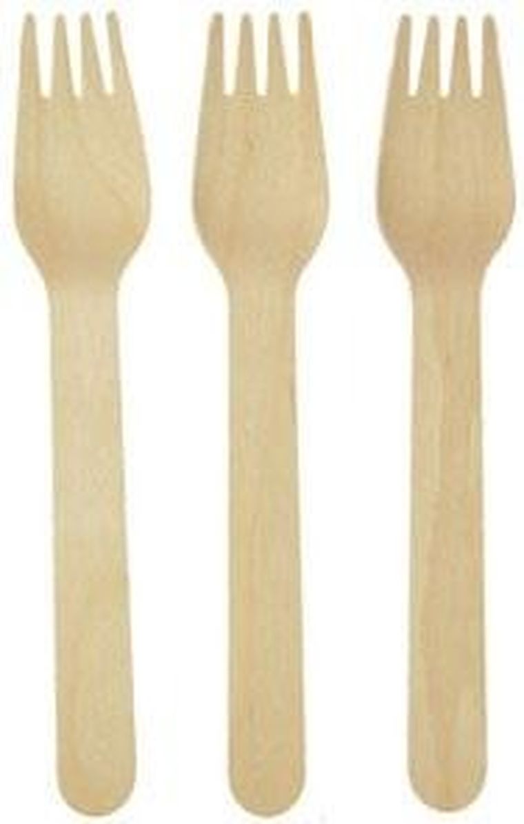 Arpex, widelce drewniane, 100 szt.