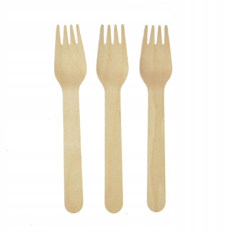 Arpex, widelce drewniane, 8 szt.